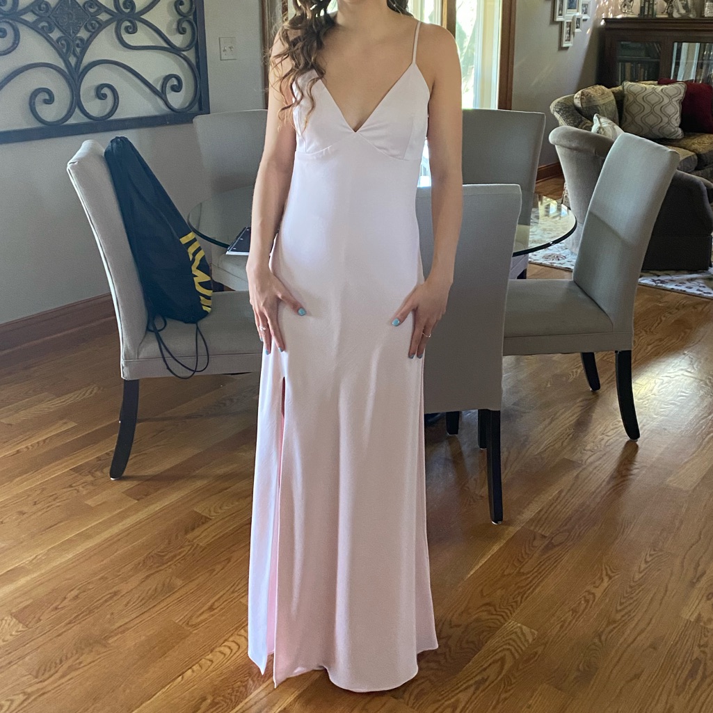 Elegant Light Pink Gown